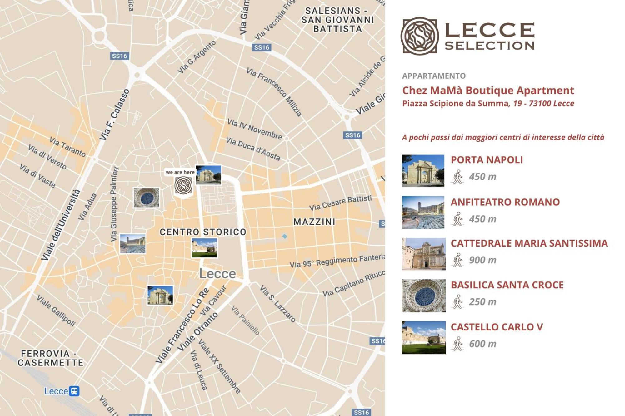 Chez Mama' Rooftop - Sit Apartment Lecce Kültér fotó